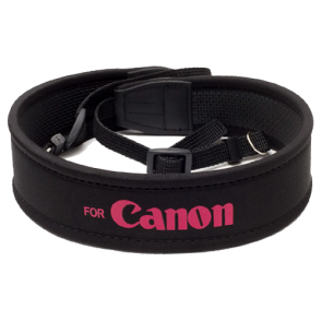 Neck strap for Canon DSLR Camera (Red Color)
