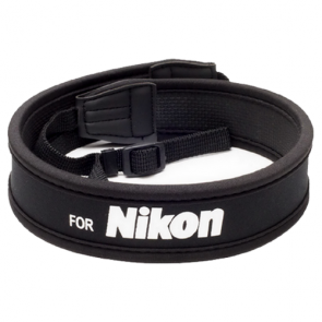 Neck strap for Nikon DSLR Camera (White Color)