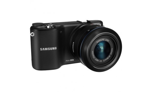 Samsung NX2000 Mirrorless Black Digital Camera with 20-50mm f/3.5-5.6 Lens