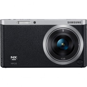 Samsung NX mini with 9mm Lens Black Mirrorless Digital Camera
