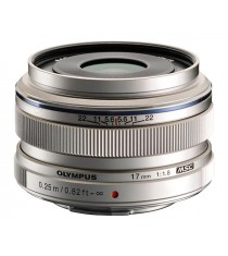 Olympus M.Zuiko Digital ED 17mm f1.8 Silver Lens