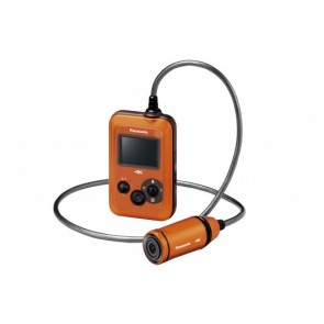 Panasonic HX-A500 Orange 4k POV Wearable Video Cameras and Camcorders