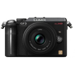 Panasonic Lumix DMC GF3 Kit with 14mm Pancake Lens Digital Cameras
