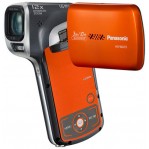 Panasonic HX-WA10 Orange Upright HD Video Cameras and Camcorders