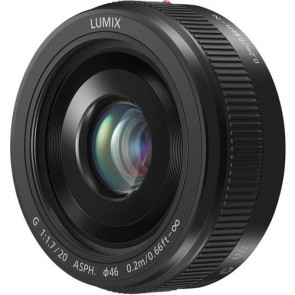 Panasonic LUMIX G 20mm f/1.7 II ASPH Black Lens