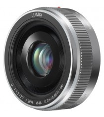 Panasonic LUMIX G 20mm f/1.7 II ASPH Silver Lens