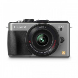 Panasonic Lumix DMC-GX1 body (kit box) Silver Digital Camera