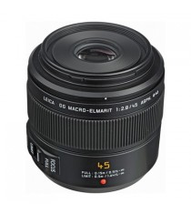 Panasonic Leica DG Macro-Elmarit 45mm f2.8 ASPH OIS Black Lens