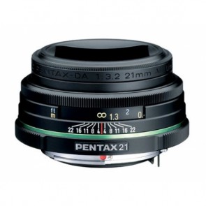Pentax SMC DA 21mm f/3.2 AL Black Limited Lenses