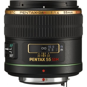 Pentax smc DA* 55mm f/1.4 SDM Lenses