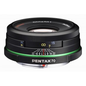 Pentax smc DA 70mm f2.4 AL Black Limited Lenses