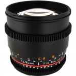 Samyang 85mm T1.5 AS IF UMC VDSLR (Sony NEX) Lens