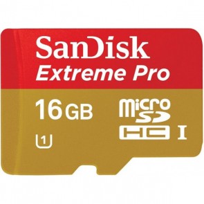 SanDisk 16GB Extreme Pro Micro SDHC 95MB/s Memory Card (Class 10) 