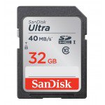 SanDisk Ultra Plus 32GB 40MB/s SDHC (Class 10) Memory Card