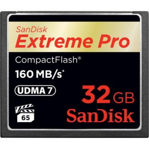 Sandisk 32GB Extreme Pro S 160MB/s CF Memory Cards