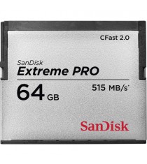 SanDisk Extreme PRO 64GB 515MB/s CFast 2.0 Memory Card