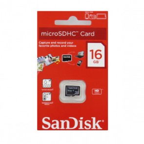 SanDisk T-Flash 16GB MicroSDHC (Class 4) Memory Card