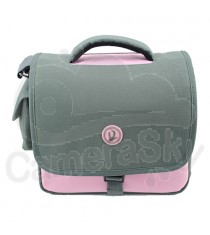 Shockproof and Waterproof Shoulder Bag for DSLR Cameras Pink