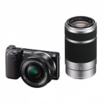 Sony NEX-5RY 16-50 + 55-210mm Kit Black Digital Camera