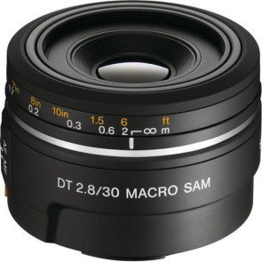Sony SAL-DT 30mm F2.8 Macro SAM Lens