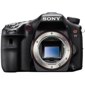 Sony Alpha SLT-A77VQ Kit with 50mm Lens Black Digital SLR Camera
