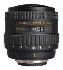 Tokina AT-X 107 AF DX NH 10-17mm f/3.5-4.5 Fisheye (Canon) Lens
