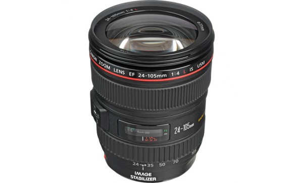 Canon EF 24-105mm f/4.0L IS USM Lens (White Box)