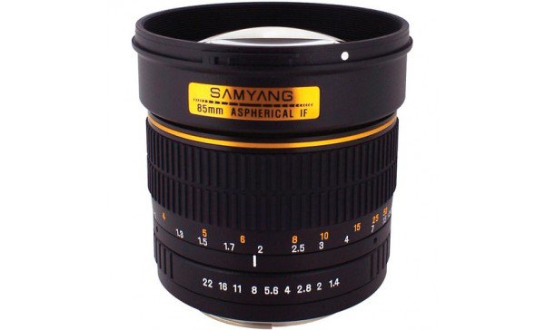 Samyang 85mm f/1.4 Aspherical IF (Canon) Lens