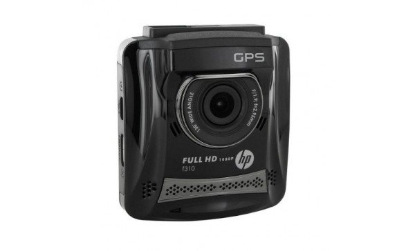 HP F310 Car Camcorder with GPS Black