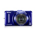 Nikon Coolpix S9300 Blue Digital Camera