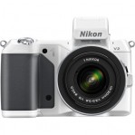 Nikon V2 + 10-30mm Kit White Digital SLR Cameras