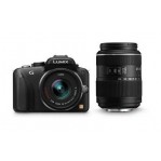 Panasonic Lumix DMC-G5 Kit (14-42)(45-200) Black Digital SLR Camera