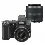 Nikon V2 + 10-30 +30-110mm Kit Black Digital SLR Cameras