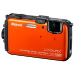 Nikon Coolpix AW100 Digital Cameras Orange