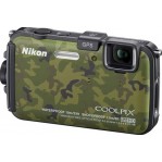 Nikon Coolpix AW100 Digital Cameras Camo