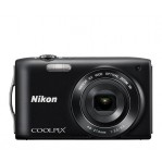 Nikon Coolpix S3300 Black Digital Cameras 