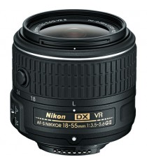 Nikon AF-S DX Nikkor 18-55mm f3.5-5.6G VR II Black Lens (White Box)
