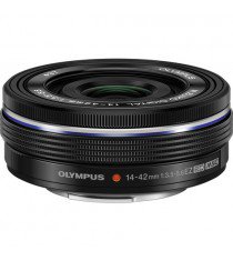 Olympus M.Zuiko Digital ED 14-42mm 1:3.5-5.6 EZ Black Lenses (White Box)