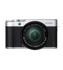 Fujifilm X-A10 with 16-50mm Lens Silver Mirrorless Digital Camera (Kit)