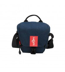 DSLR Diagonal Miniature Camera Shoulder Bag (Royal Blue)