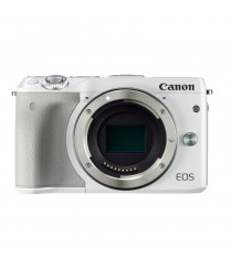Canon EOS M3 Body White Digital SLR Camera (KIt Box)