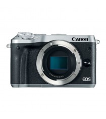 Canon EOS M6 Mirrorless Silver Digital Camera (Kit Box)