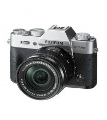 Fujifilm X-T20 Mirrorless Digital Camera with 16-50mm Lens (Silver)