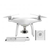 DJI Phantom 4 Pro Drone with Insta360 Nano Silver Camera and Insta360 Nano Silver Tripod Mount