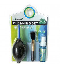5-in-1 Mini Digital Cleaning Set for Camera / Screen / Video - Black