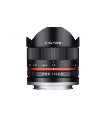 Samyang 8mm f2.8 II UMC Fisheye Black Lens (Fuji X)