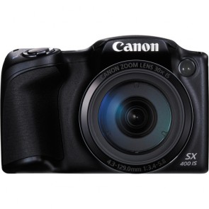 Canon PowerShot SX400 IS Black Digital Camera