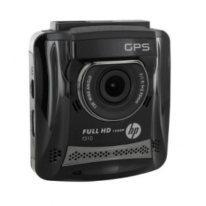 HP F310 Car Camcorder with GPS Black