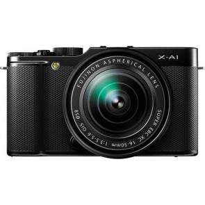 Fujifilm X-A1 with 16-50mm and 18mm Kit Black Mirrorless Digital Camera