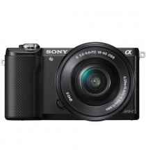 Sony Alpha A5000 with 16-50mm Lens Black Mirrorless Digital Camera